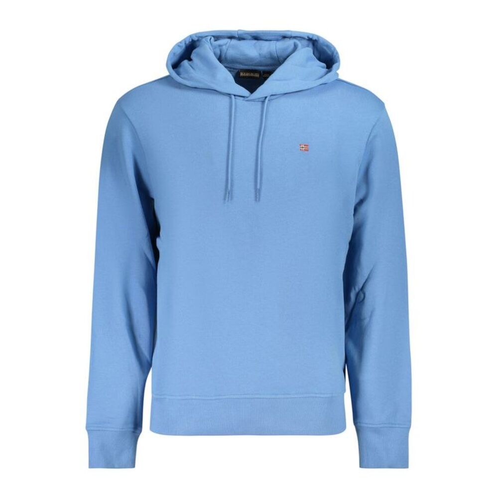 Napapijri Azzurro Cotton Men's Men's Hoodie